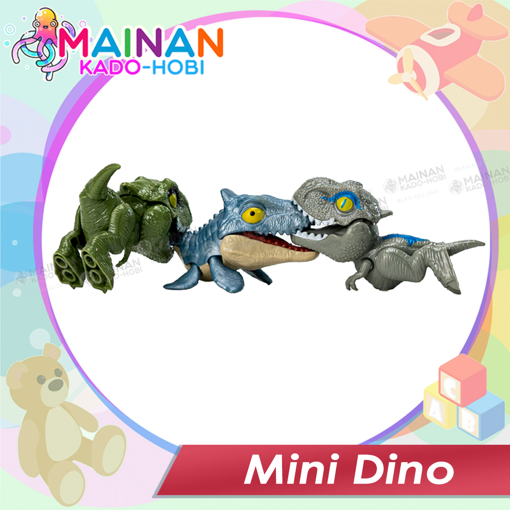 HADIAH ULANG TAHUN MAINAN PRANK ANAK FIGURE MINIATUR GIGIT JARI BITING DINOSAURUS