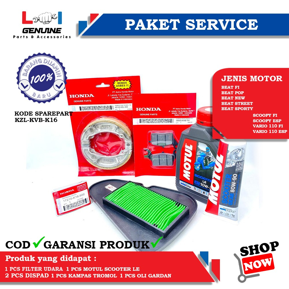 -LOI- PAKET SERVICE LENGKAP MPX 2 &amp; SPX 2 SET OLI GEAR AHM, KAMPAS REM BEAT FI, VARIO 110 FI, SCOOPY FI ESP &amp; FILTER UDARA BEAT FIESP , SCOOPY FI ESP, VARIO 110 FI