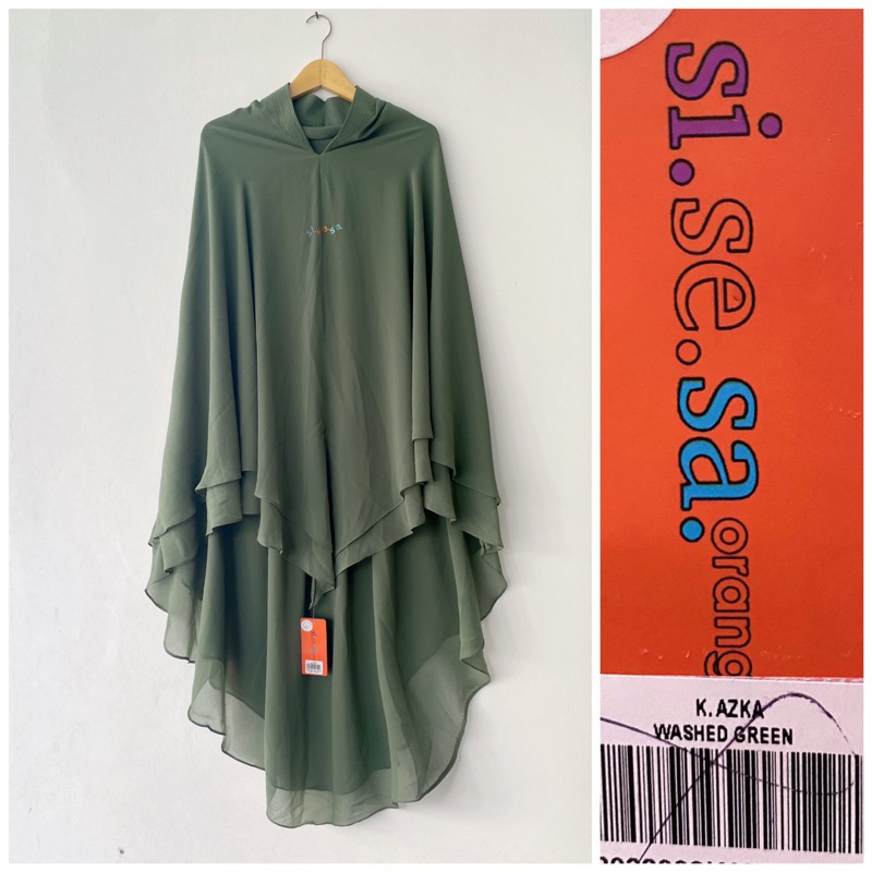 Sisesa khimar azka waahed green sale