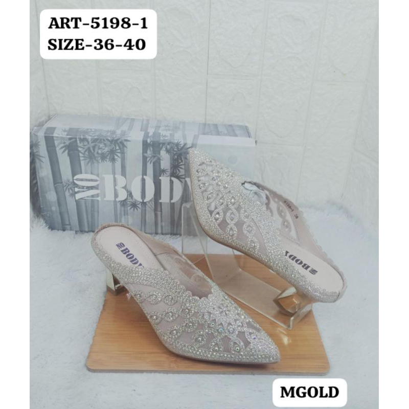 SANDAL PESTA IMPORT WANITA NO BODY 5198-1