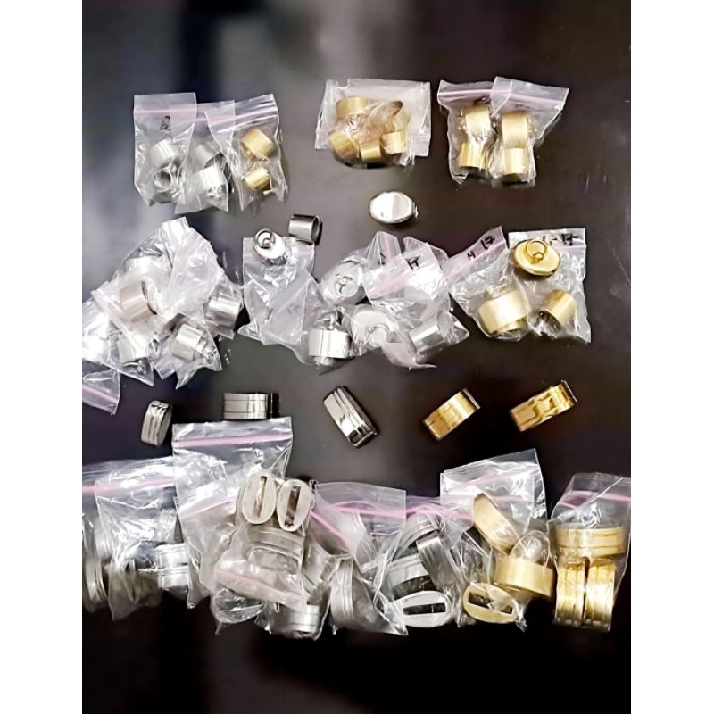 Selut Slut Salut karah Ring Handle Hulu Pisau Herder Kuningan atau Stainless Ukuran 4 Inci Kualitas 