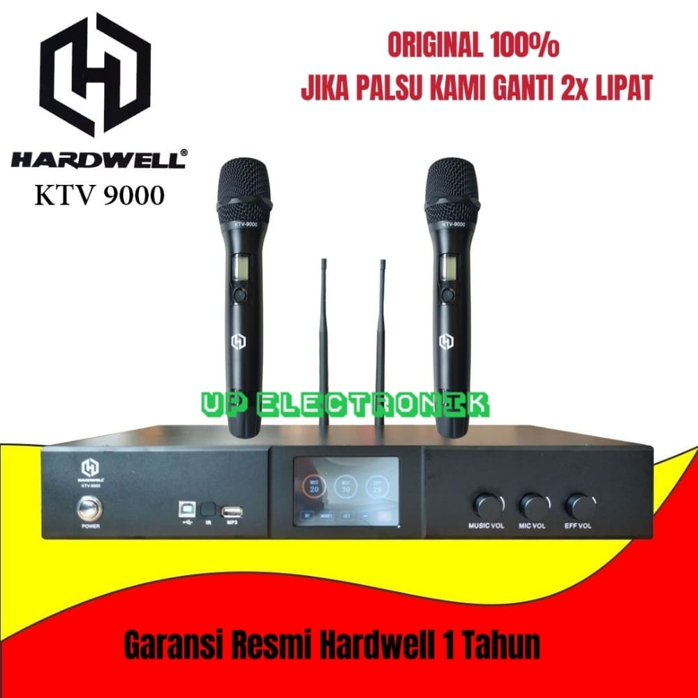 Mic Wireless Hardwell KTV-9000 / KTV 9000 / KTV9000 Original New