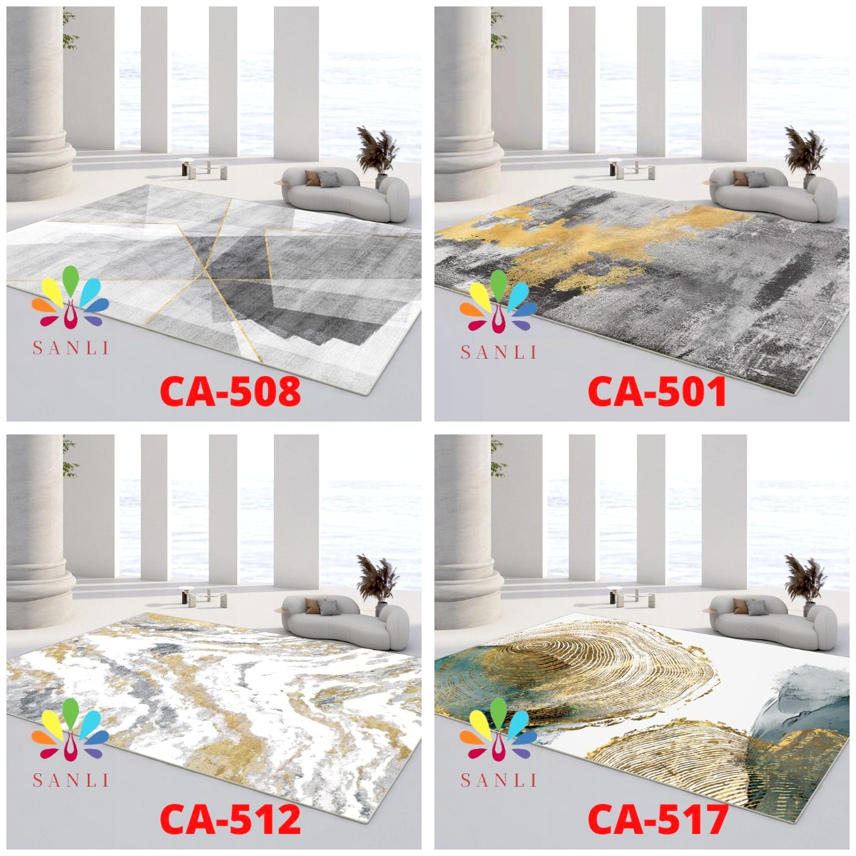 Karpet Lantai eropa import New New