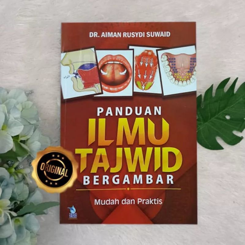 Buku Terjemah Resmi Bahasa Indonesia _Kitab At Tajwid Al Mushawwar 1 jilid lengkap edisi terbaru