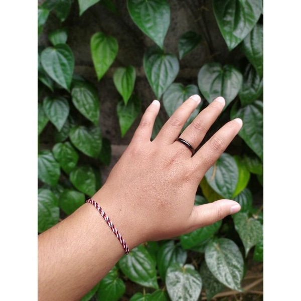 Gelang Tridatu Bali Minimalis Tipis