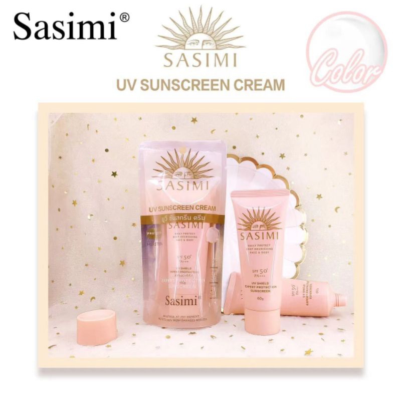 PROMO!! SUNSCREEN SASIMI SPF 50 UV SUNSCREEN CREAM 12186