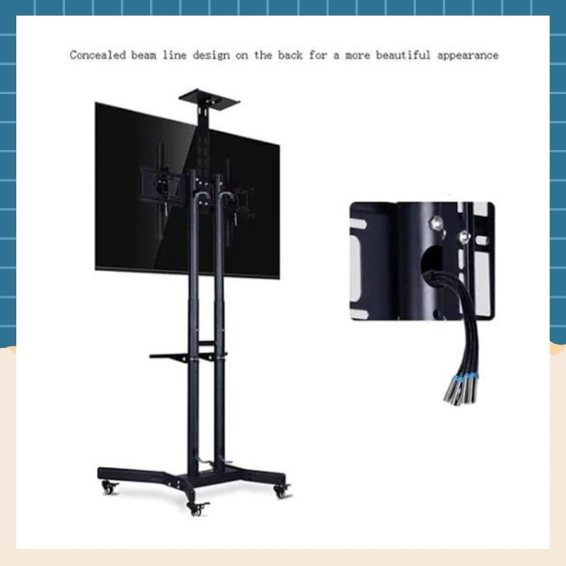 Bracket tv stand  70 75 65 60 55 50 45 43 40 inch LED PLASMA UHD CURVED IMPORT PREMIUM MODEL bisa gojek