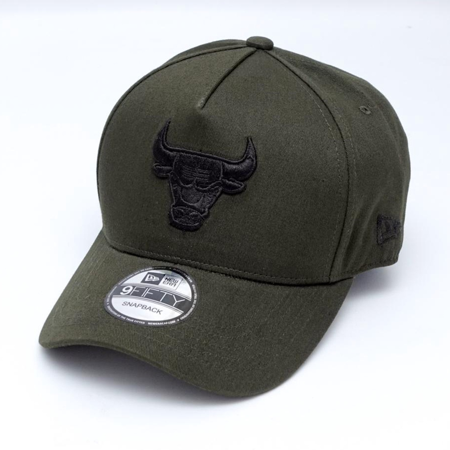 Topi Bulls Baseball Pria Topi NBA Import Mirror ORI