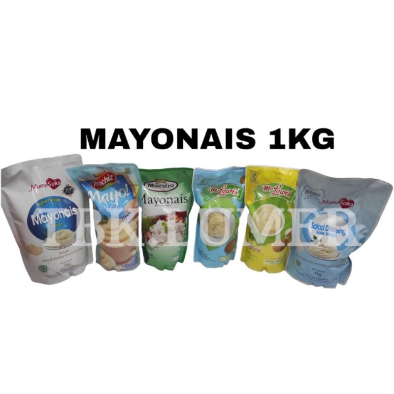 

MAYONAIS ORIGINAL/MAYONAIS SWEET/MAYONAIS SALAD DRESSING 1KG /MAYONAIS/MAYONES