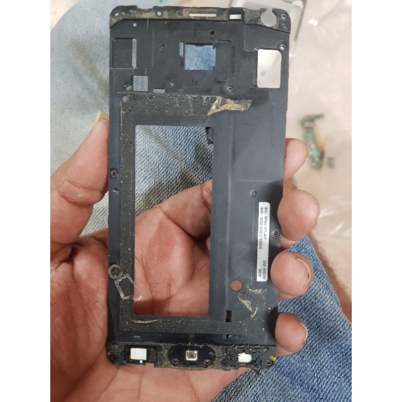 tatakan lcd samsung a5 2015 a500f original copotan