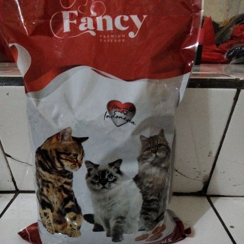 Paket 4 kg Fancy Cat Food Premium all life stage 800 gr x 5 dry food