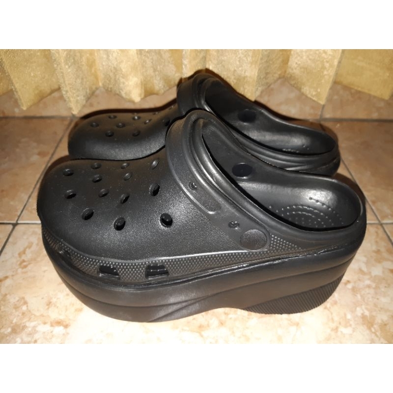 Sandal baim fuji wedges wanita 10 cm