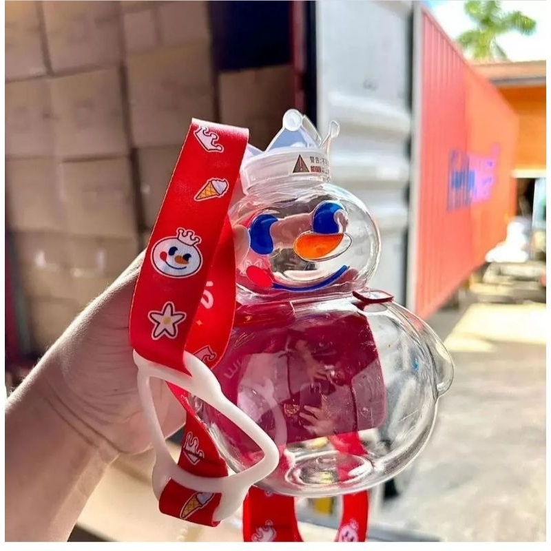 botol mixue 700ml + tali panjang,tumbler mixue 700ml + tali panjang,botol mixue viral