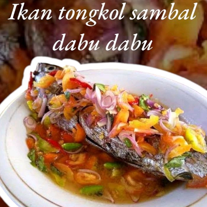 

ikan tongkol sambal dabu dabu