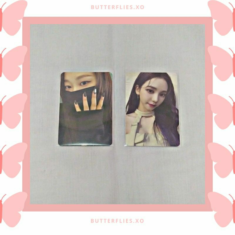 Photocard Aespa Karina Giselle Girls Official