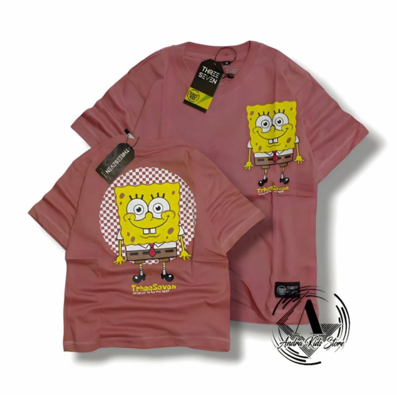 Baju anak laki laki perempuan karakter spongebob