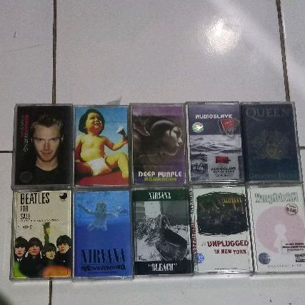 Kaset Pita Paket 10 Album