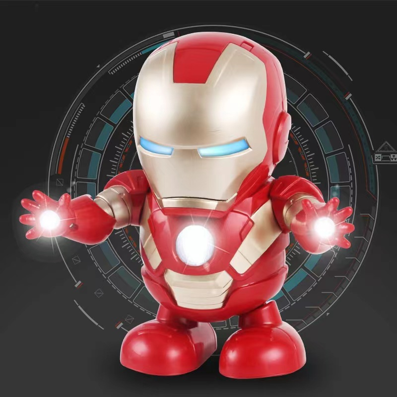 Mainan Anak Super Hero Robot / Mainan Robots Led and Music