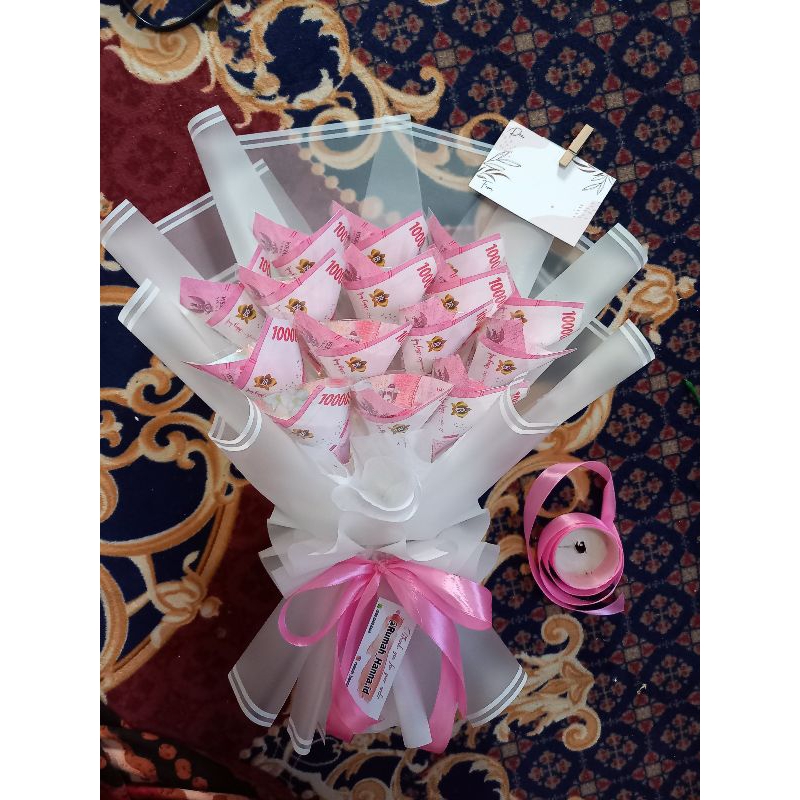 

Buket uang request 15 lmbr