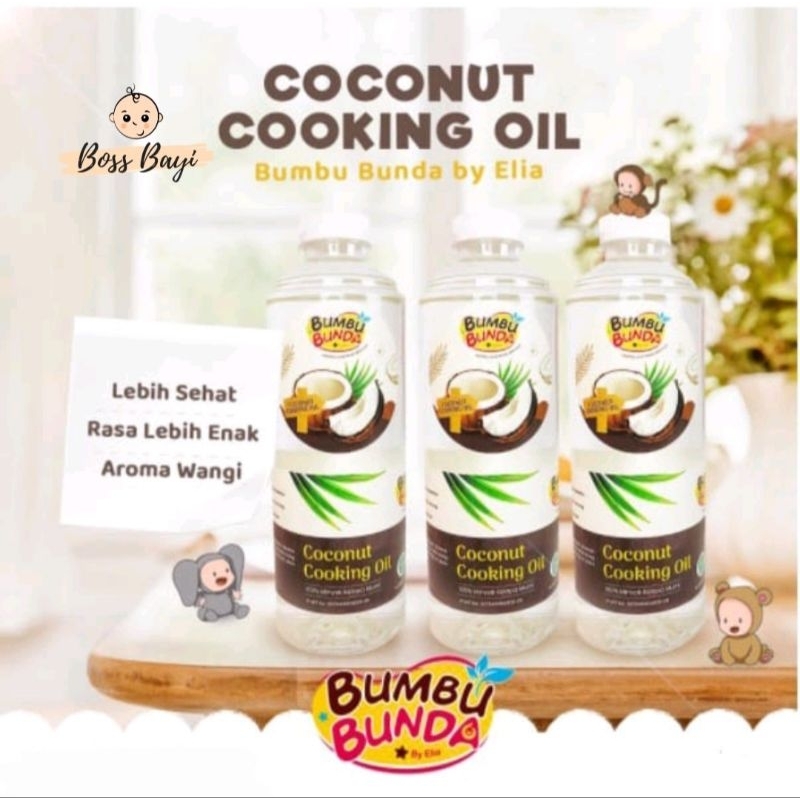 BUMBU BUNDA By ELIA - Coconut Cooking Oil 500ml / Minyak Kelapa