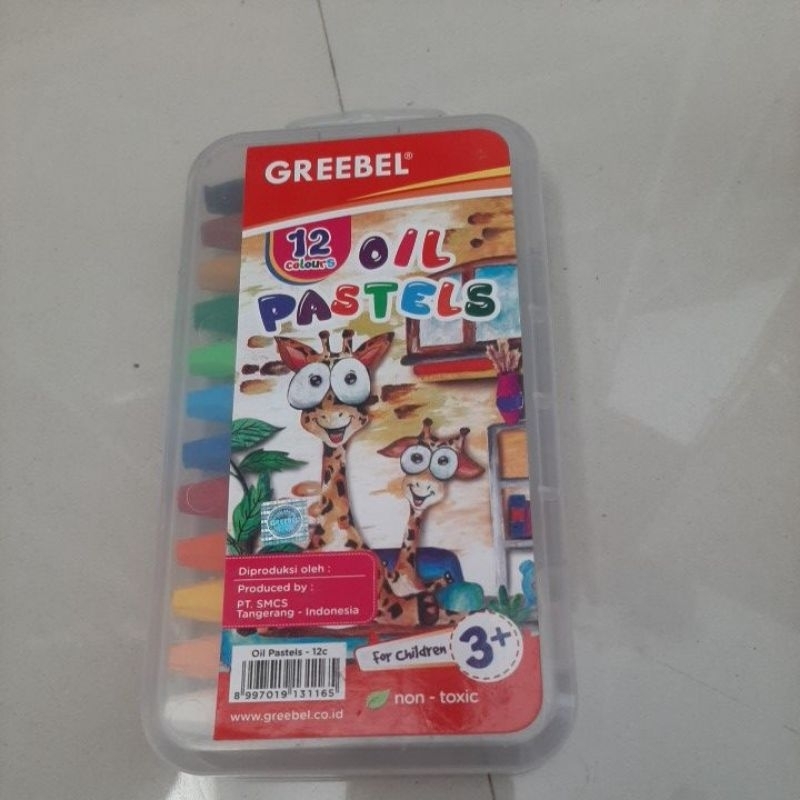 

crayon grebel oil pastels (12 colours)