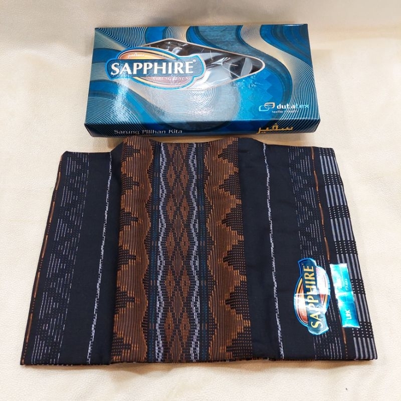 SARUNG SAPPHIRE MOTIF LURIK