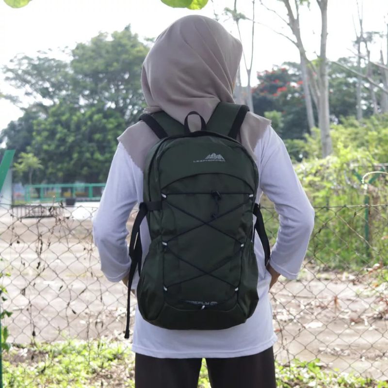 Leafhopper - Tas Ransel Sekolah Slot Laptop 20L serie Firefly