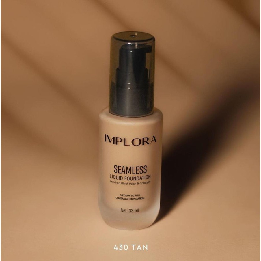 MFI - IMPLORA Seamless Liquid Foundation | Netto 33mL