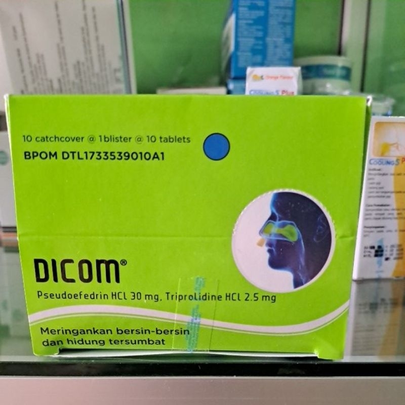 dicom obat flu
