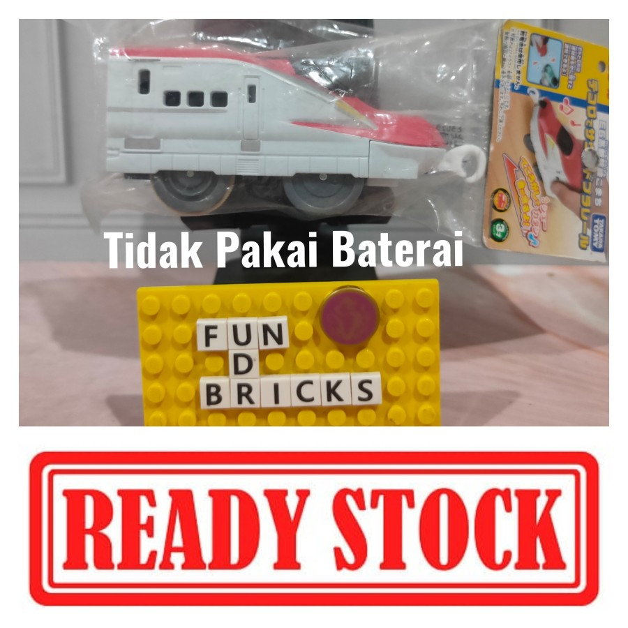 Takara Tomy Plarail Push N Sound E6 Series Shinkansen Komachi