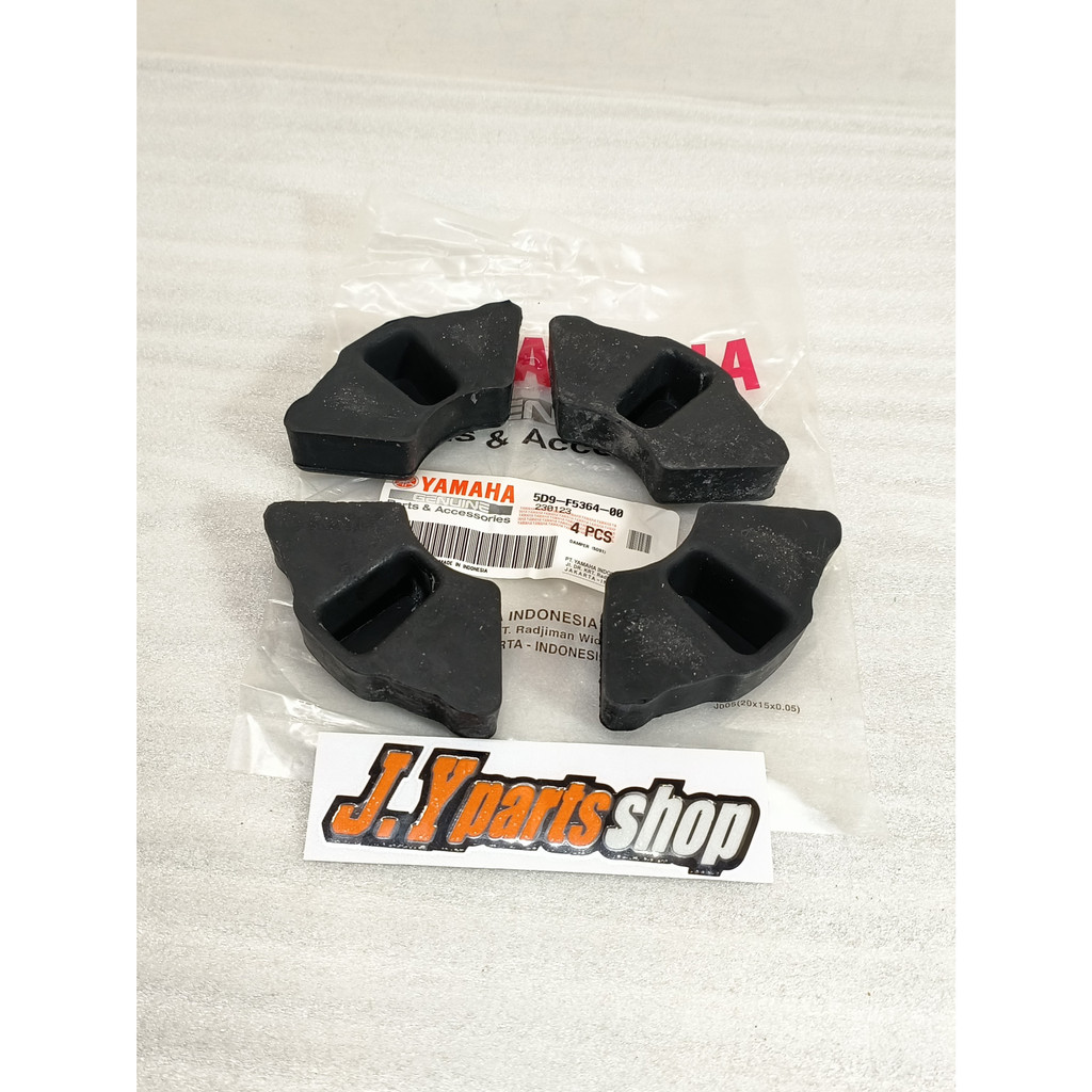SET KARET DAMPER GIR GEAR TROMOL BELAKANG VEGA ZR RR JUPITER Z 115 ROBOT LEXAM ORIGINAL YGP 5D9-F5364-00