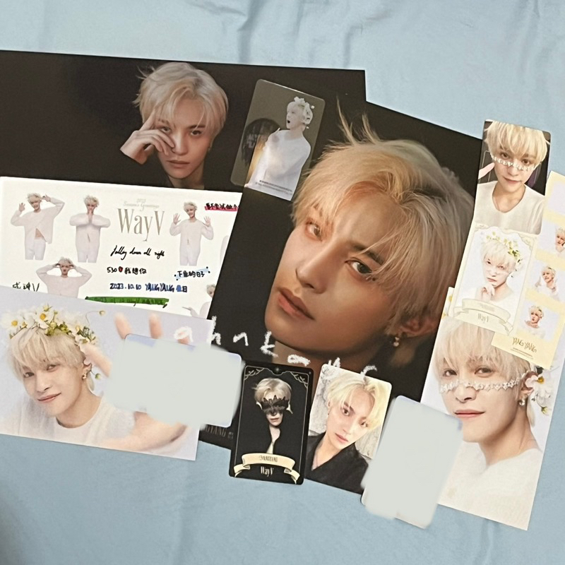 [ready ina] wayv sharing season's greetings 2023 wayv kun ten winwin xiaojun hendery set yangyang se