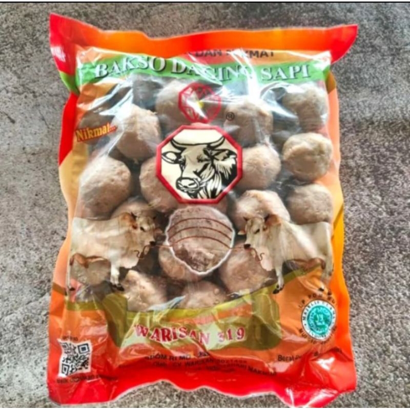 

Warisan 319 bakso sapi urat 50s baso