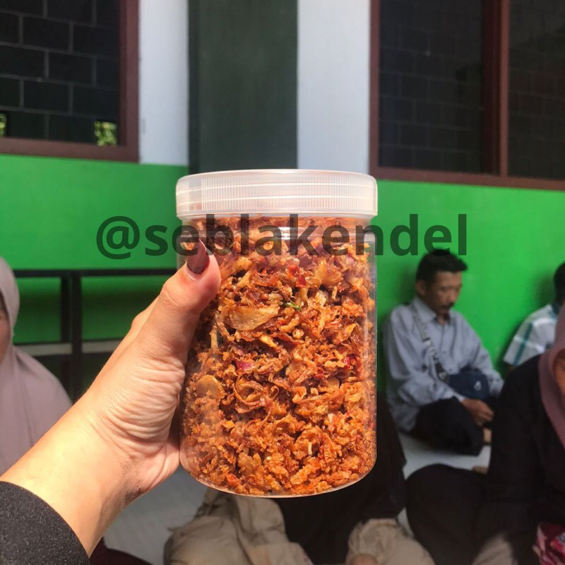 

Bawang goreng toples kemasan 600 ml