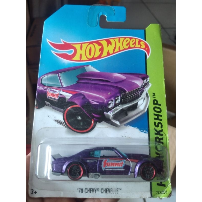 hot wheels 70 chevy chevelle ungu hw workshop