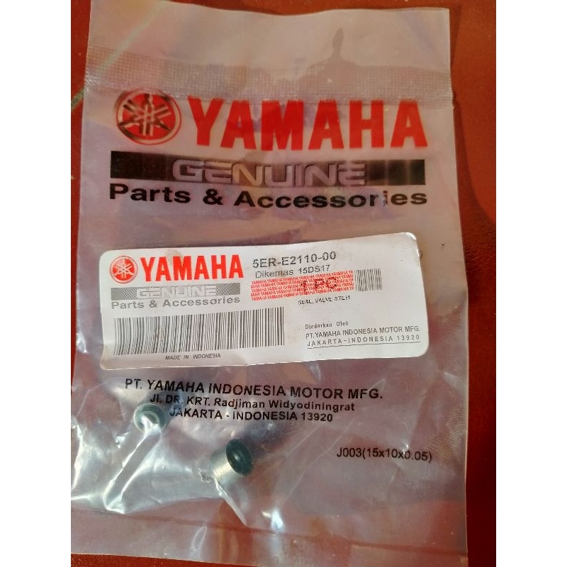 Seal Klep Vega Vega R Vega New Vega Zr Jupiter Jupiter Z Jupiter Z1 Yamaha Ori BARU