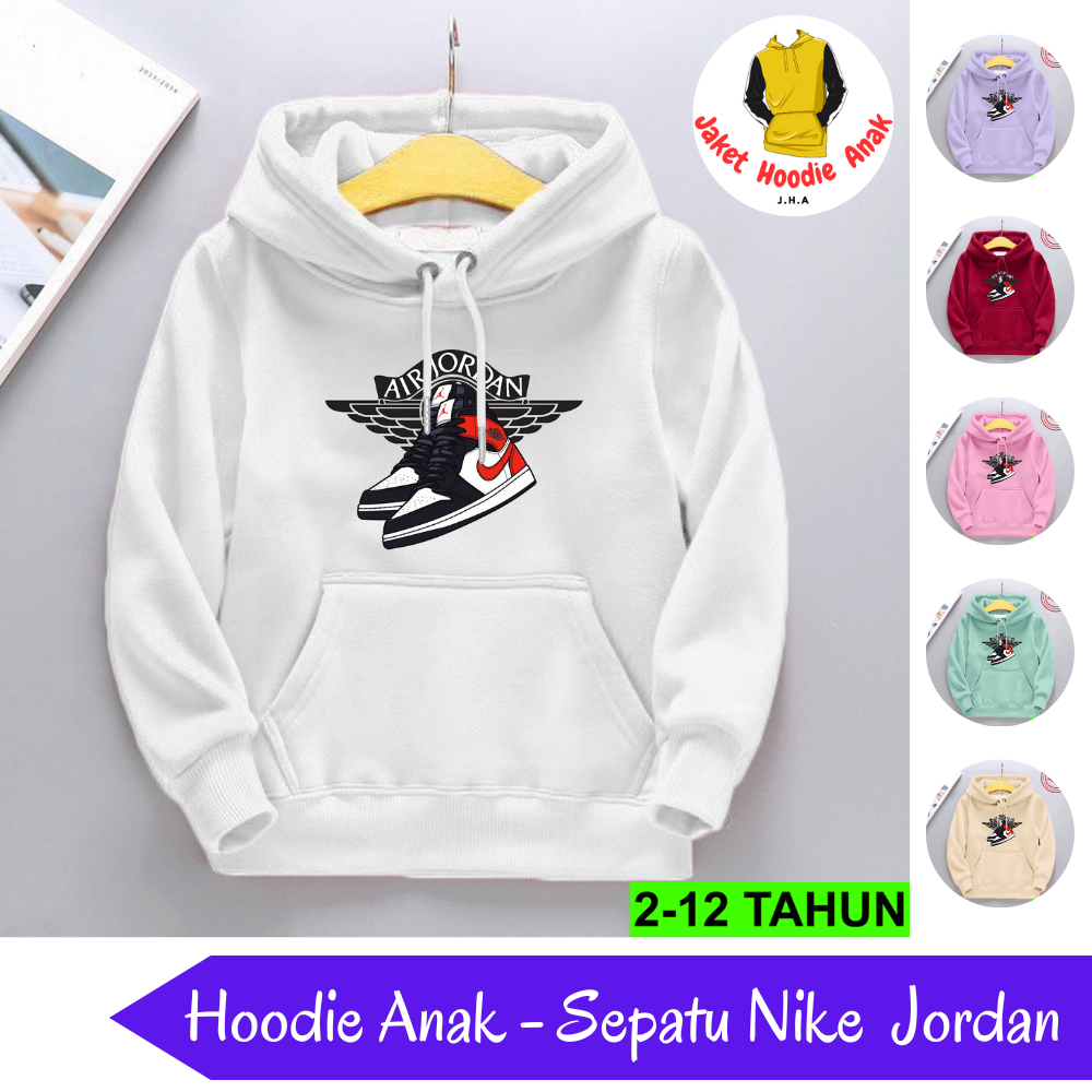 Jaket Sweater Hoodie Nikhe Air Jordan - Hodie Hoddie Anak Anak Laki laki Perempuan Unisex Balita Sek