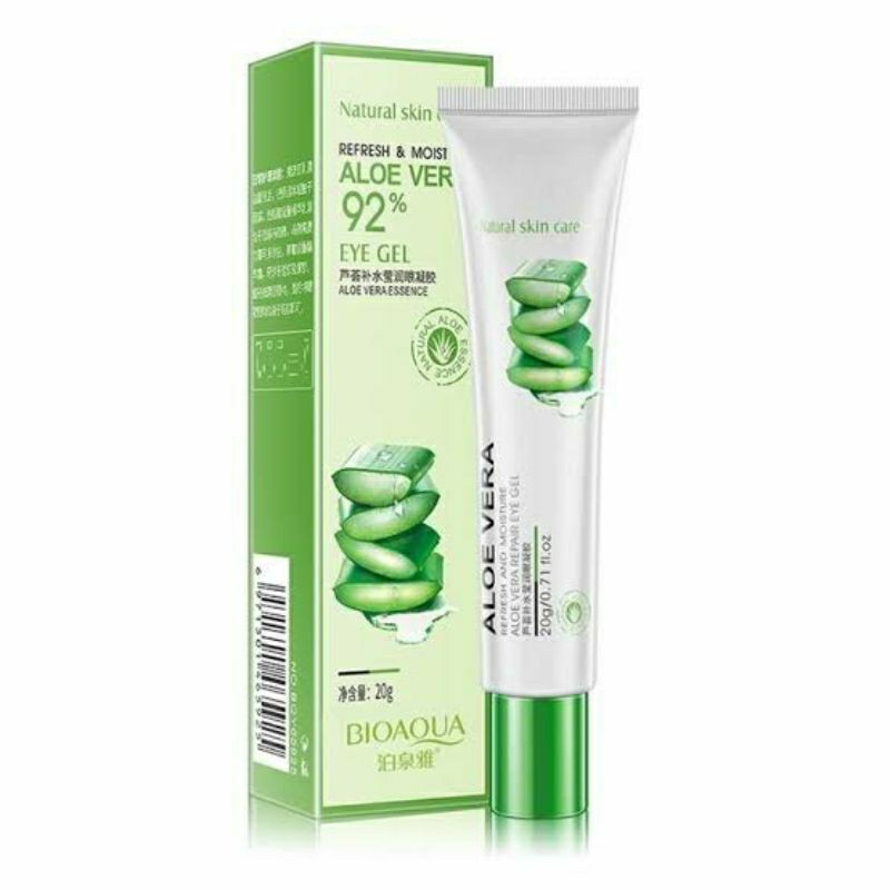 Eye Cream Penghilang Mata Panda Kerutan Kantung Mata Hitam Aloevera 20gr Original Aloe Vera Gel
