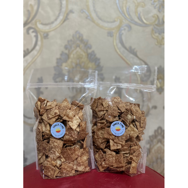 

Kibab (Keripik Kebab) rasa Cokelat