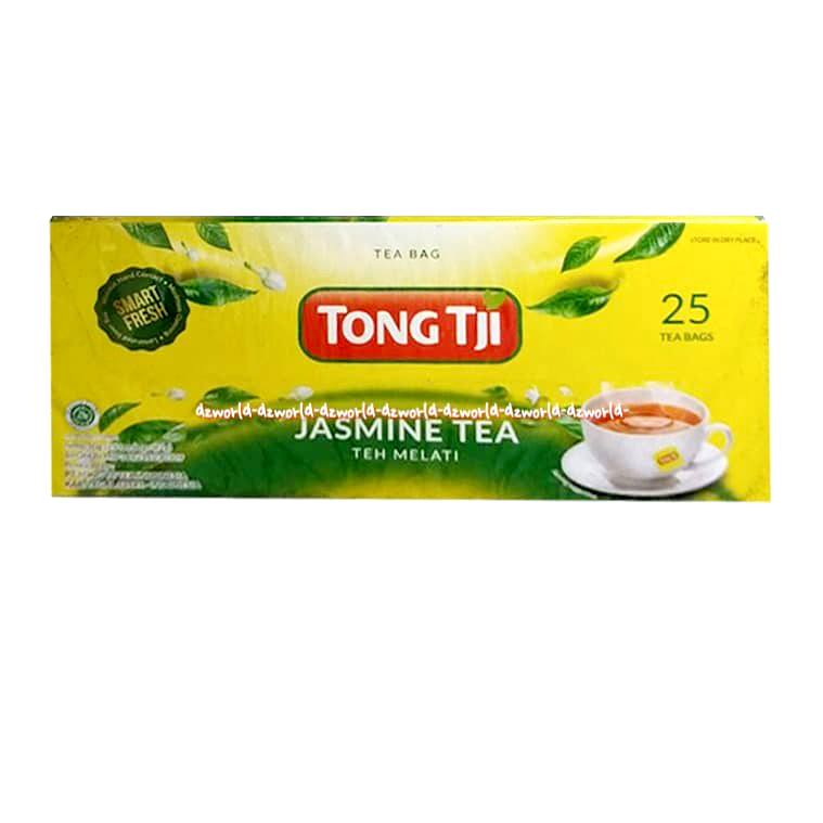 Tong Tji Teh Melati 25tea Bag Teh Celup Tongtji Tongji Jasmine Tea Thong Tji Teh Melati