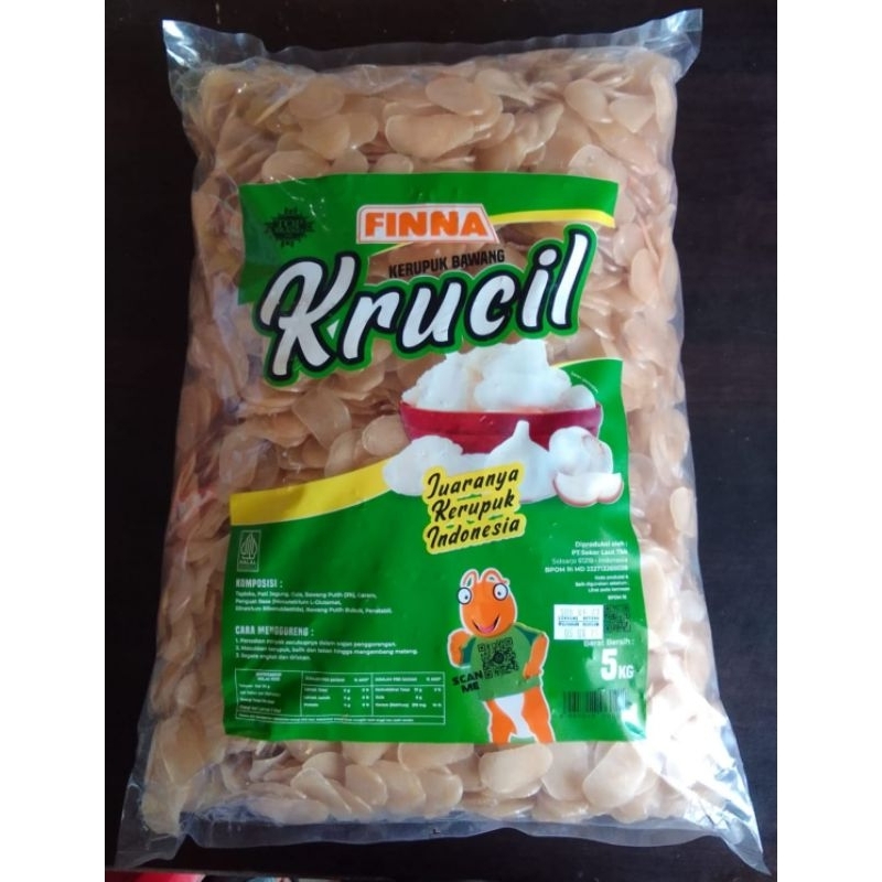 

KERUPUK BAWANG KRUCIL FINNA 1 KG MENTAH ~ KRECEK KRUPUK BAWANG FINNA KRUCIL