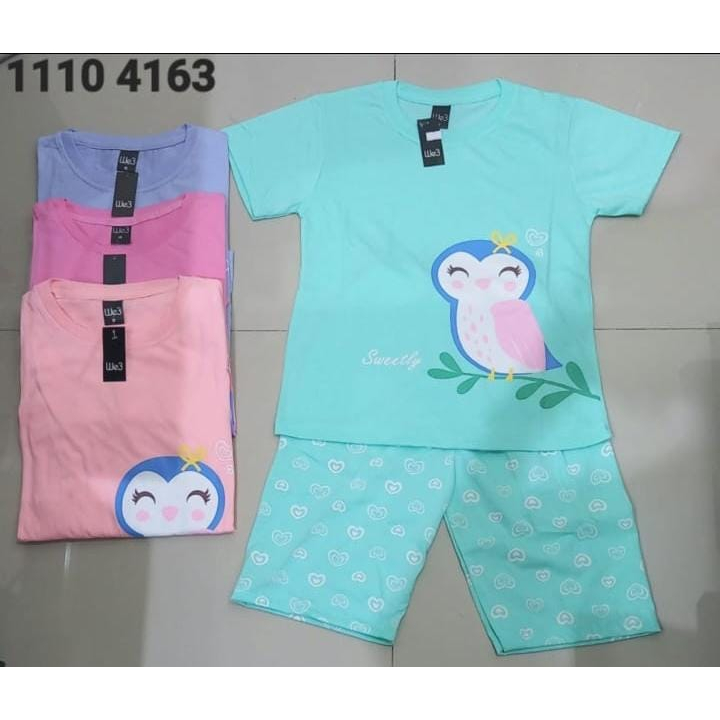 Baju Tidur 3/4 ANAK umur 5 sampai 9 Tahun/