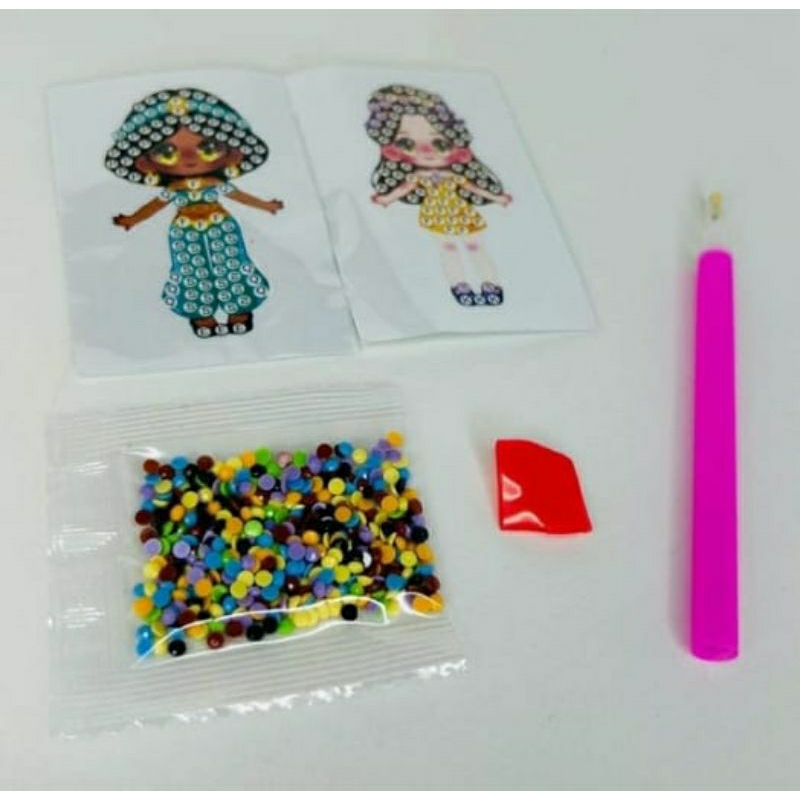 Menempel Manik Manik Mainan Diamond Tempel Mainan Kreativitas Edutoys