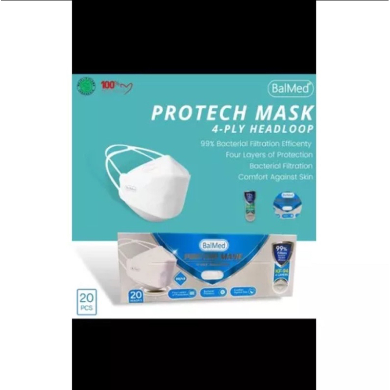 Masker Balmed series headloop/hijab