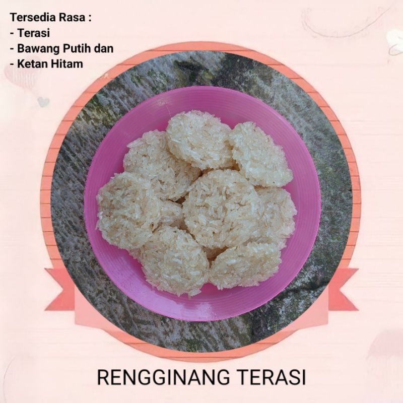 

Rengginang mentah garut
