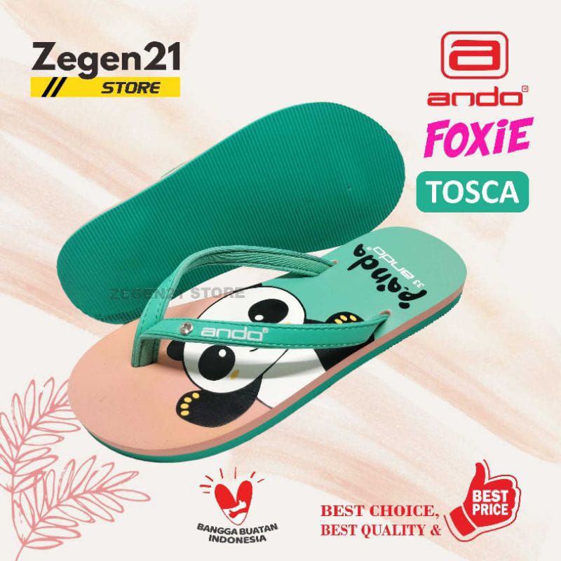SANDAL ANDO ANAK FOXIE_SANDAL JEPIT ANDO