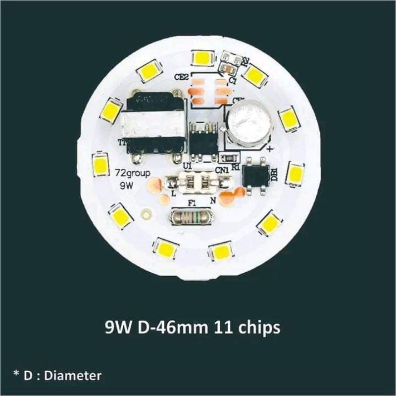 mesin lampu LED 9w travo kualitas premium(72 grup)