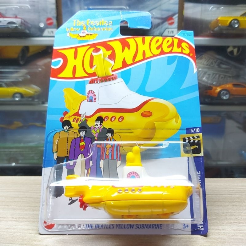 HOT WHEELS THE BEATLES YELLOW SUBMARINE 2023