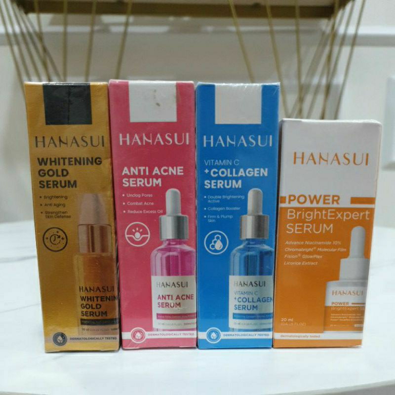 HANASUI serum/vitamin c+collagen/anti acne 20ml