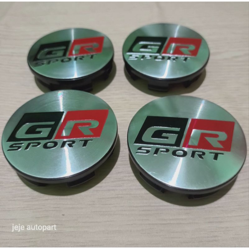 dop roda variasi tutup velg GR SPORT Calya agya ayla sigra diameter 5.2cm